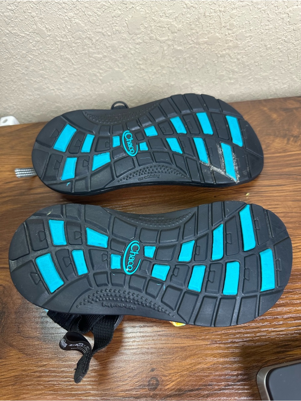 Chaco Kids' Z/1 EcoTread Sandals Vibrant Rainbow Tie-Dye Hiking Red Blue Size 3 - Picture 11 of 11